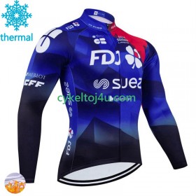 Fdj Suez Cykeltrøje Viter Thermal Fleece 2024